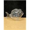 Image 1 : Decorative Glass Fish Centerpiece - Larger approx: 12"W 8"T