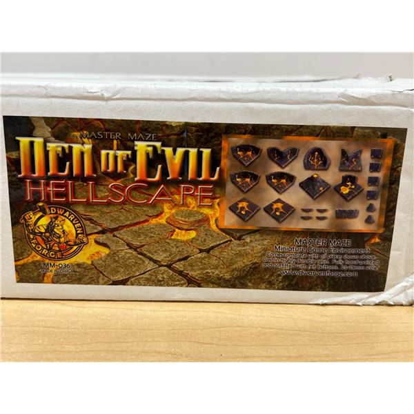 Dwarven Forge Master Maze Den of Evil Hellscape RPG MM-036