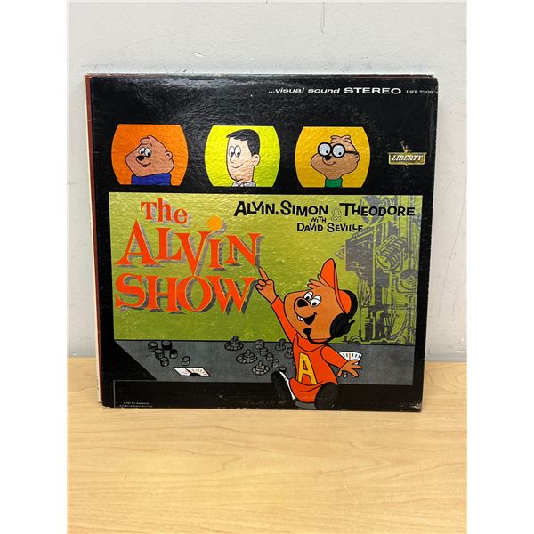 The Alvin Show LP Record Alvin Simon Theodore The Chipmunks