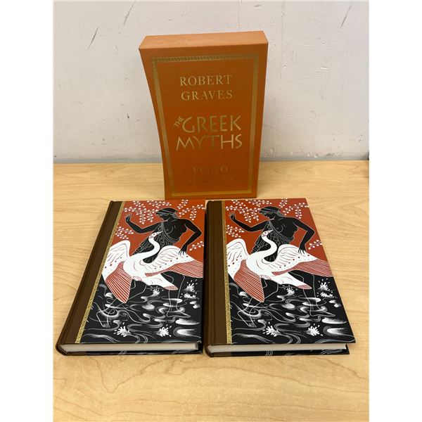 The Greek Myths I & II Book Set - Robert Graves Folio Society