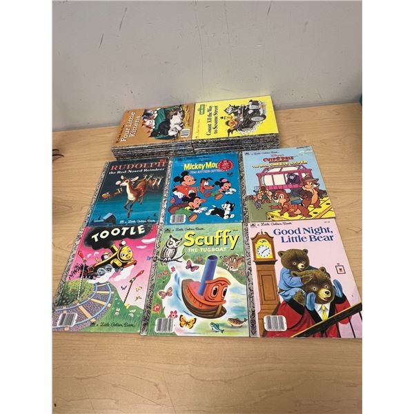 A Little Golden Book Lot (21 books) see all photos for details