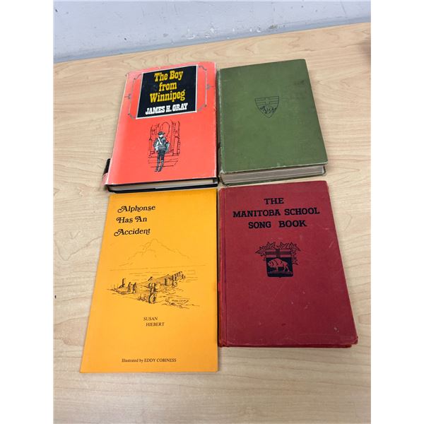 4 Winnipeg Manitoba Related Books (pen inscriptions) See all photos