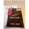 Image 8 : Vintage UofM Glee Club Princess Ida Program & Two 1940s Telephone Directory Books