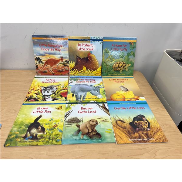 9 Little Animal Adventures HC Books