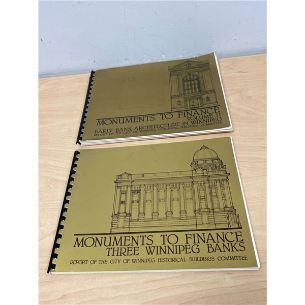 Winnipeg Banks Monuments to Finance Books - Historical Buildings Committee
