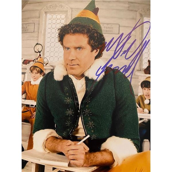 Elf Will Ferrell signed photo