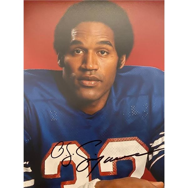 OJ Simpson Signed photo