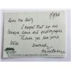 Image 1 : The Seventh Cross Hume Cronyn signed postcard