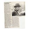 Image 1 : Richard Chamberlain signed newspaper clipping