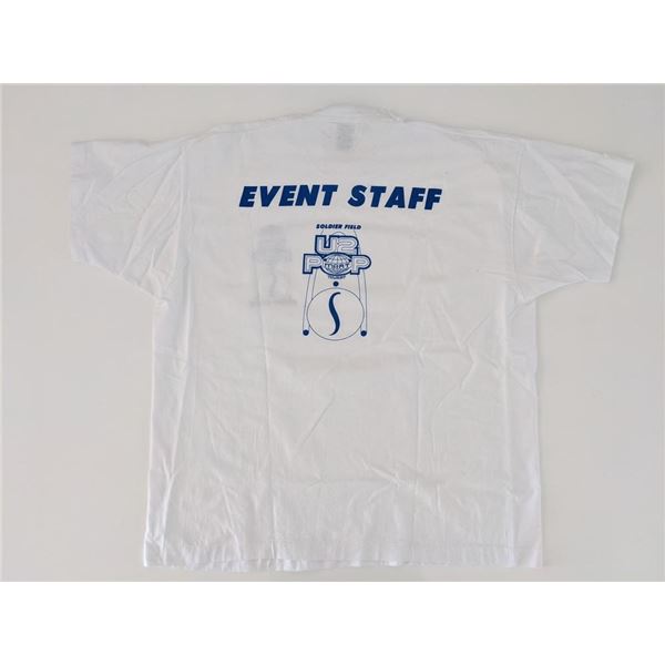 U2 Backstage Tour Event Staff T-Shirt