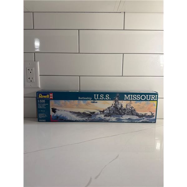 Revell 1:535 scale U.S.S Missouri