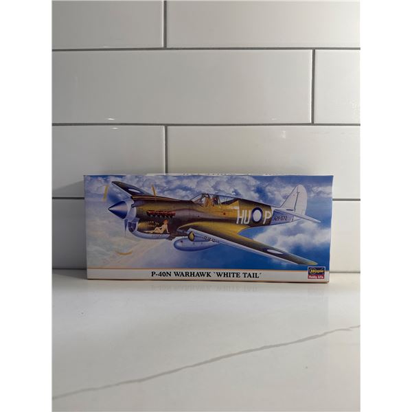 Hasegawa 1:72 scale P-40N Warhawk White tail