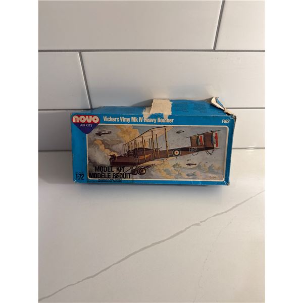 Novo 1:72 scale Vickers Vimy Mk.iv Heavy Bomber