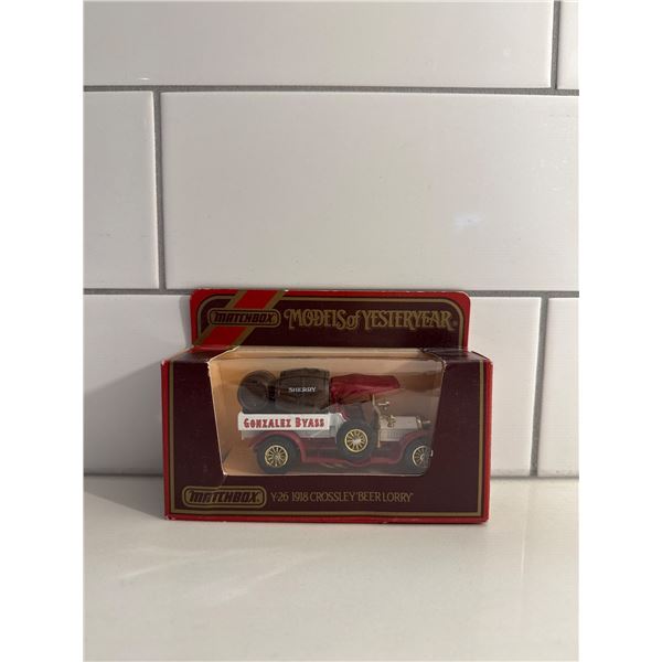 Matchbox Models of Yesteryear 1918 Crossley Beer Lorry