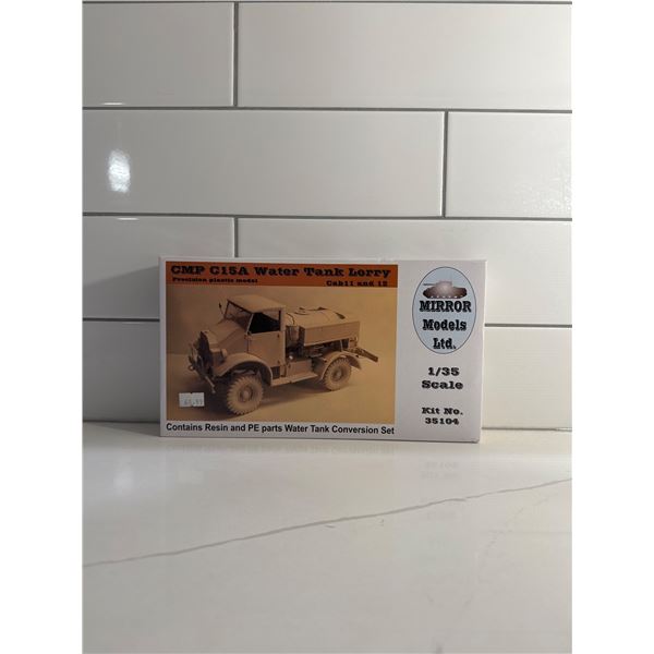 Mirror Models 1:35 scale CMP C15A Water Tank Lorry Sealed