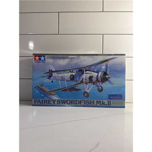TAMIYA 1:48 scale Fairey Swordfish Mk.II Sealed