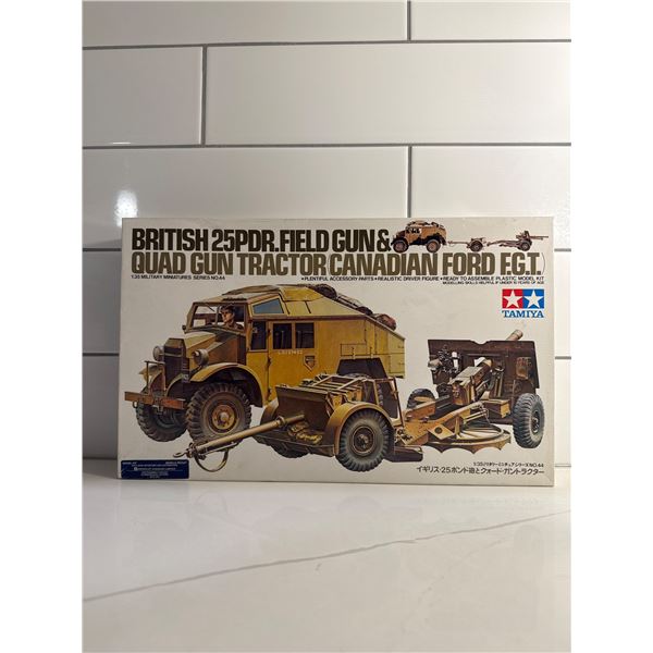 TAMIYA 1:35 scale British 25 PDR