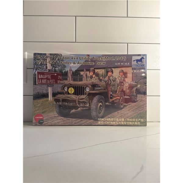Bronco 1:35 scale US GPW Utility Truck Sealed