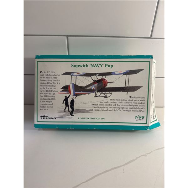 Flashback 1:48 scale Sopwith Navy Pup