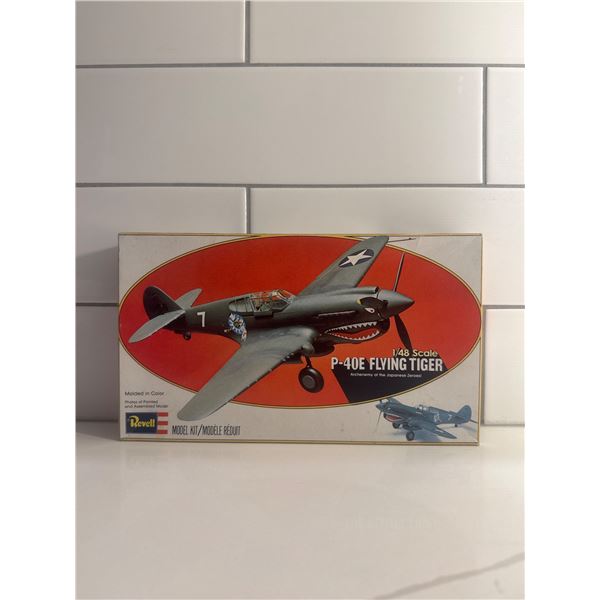 Revell 1:48 scale P-40E Flying Tiger