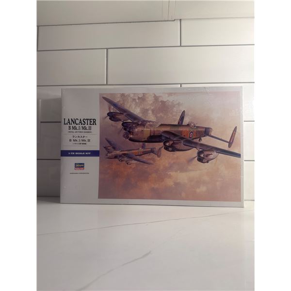 Hasegawa 1:72 scale Lancaster B MK.I Sealed