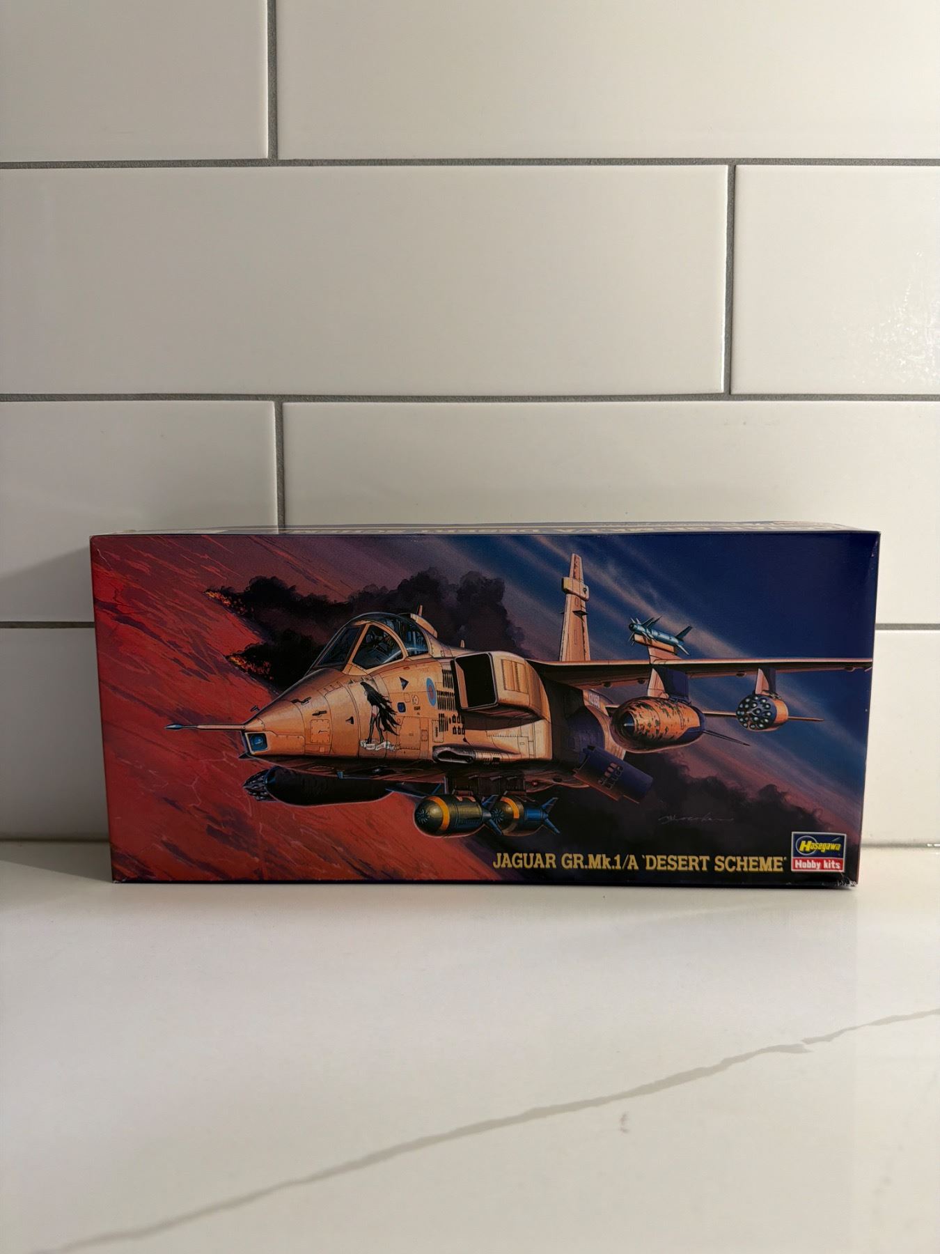 Hasegawa – Jaguar GR MK.1/A 1/72 – Maquette Plastique 75 Pièces – RAF Shark Mouth
