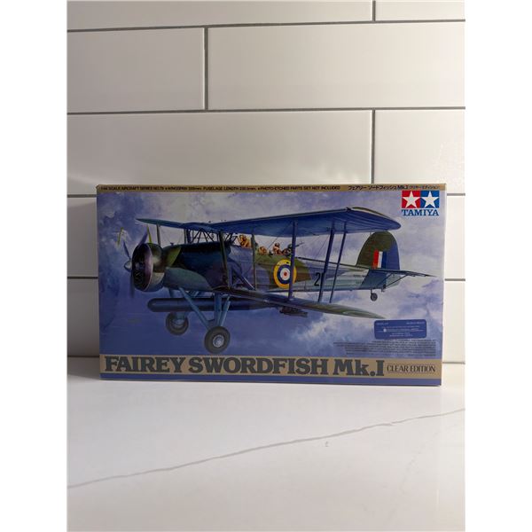 TAMIYA 1:48 scale Fairey Swordfish Mk.I Sealed