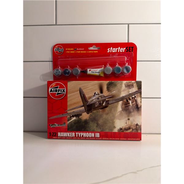 Airfix 1:72 scale Starter Set Hawker Typhoon IB