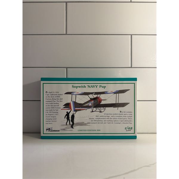 Flashback Hobbies 1:48 scale Sopwith Navy Pup