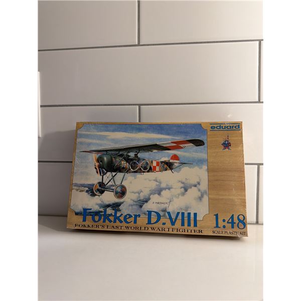 Eduard 1:48 scale Fokker D.VIII Sealed