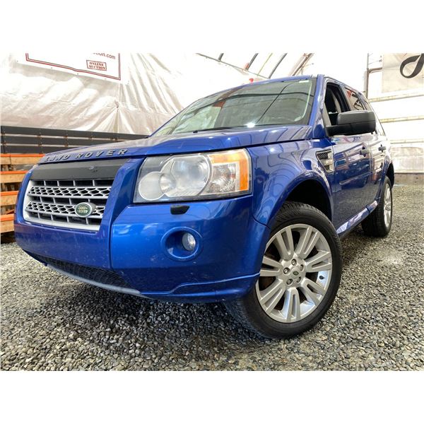 PARKSVILLE-2010 LAND ROVER LR2 BLUE 204190 KMS ALL WHEEL DRIVE- J153554