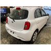 Image 15 : PARKSVILLE - 2017 NISSAN MICRA, WHITE, 113016 KMS, FRONT WHEEL DRIVE. - D249939