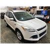 Image 10 : PARKSVILLE - 2015 FORD ESCAPE SE, WHITE, 134711 KMS, FOUR WHEEL DRIVE. - DC70403