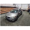 Image 4 : PARKSVILLE - 2011 KIA FORTE SX, GREY, 231816 KMS, FRONT WHEEL DRIVE. - D456183