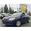 Image 1 : DUNCAN -- 2010 HYUNDAI ELANTRA, BLUE, 160195 KMS, FRONT WHEEL DRIVE - J027025