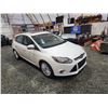 Image 10 : PARKSVILLE - 2014 FORD FOCUS TITANIUM, WHITE, 128288 KMS, FRONT WHEEL DRIVE. - D273364