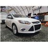 Image 8 : PARKSVILLE - 2014 FORD FOCUS TITANIUM, WHITE, 128288 KMS, FRONT WHEEL DRIVE. - D273364