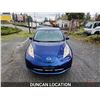 Image 4 : DUNCAN - 2016 NISSAN LEAF, BLUE, 137293 KMS, FRONT WHEEL DRIVE. - D305065