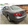 Image 21 : PARKSVILLE - 2006 VOLKSWAGEN JETTA 153038 KMS GREY FRONT WHEEL DRIVE - D615470