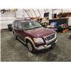 Image 10 : PARKSVILLE - 2008 FORD EXPLORER, RED, 255320 KMS, FOUR WHEEL DRIVE. - JA99199