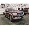 Image 8 : PARKSVILLE - 2008 FORD EXPLORER, RED, 255320 KMS, FOUR WHEEL DRIVE. - JA99199