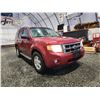 Image 8 : PARKSVILLE - 2008 FORD ESCAPE, RED, 300656 KMS, FRONT WHEEL DRIVE. - DB11634