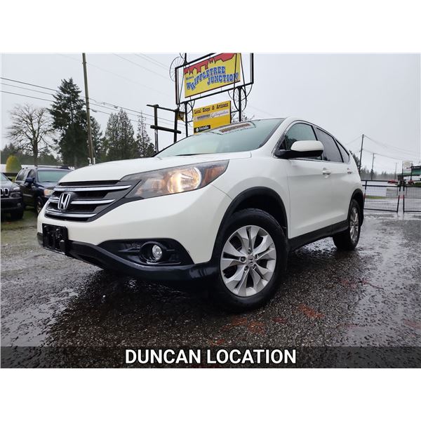 DUNCAN-2012 HONDA CRV 261525KMS ALL WHEEL DRIVE D115634