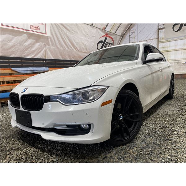 PARKSVILLE - 2014 BMW 328I, WHITE, 135805 KMS, ALL WHEEL DRIVE. - DR82934