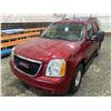 Image 4 : PARKSVILLE - 2010 GMC YUKON, RED, 292828 KMS, 4X4. - D166950