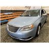 Image 3 : PARKSVILLE-2013 CHRYSLER 200 BLUE FWD 156540KMS - B673641