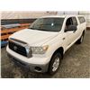 Image 4 : PARKSVILLE-2007 TOYOTA TUNDRA  WHITE 4WD 174281KMS - D012633