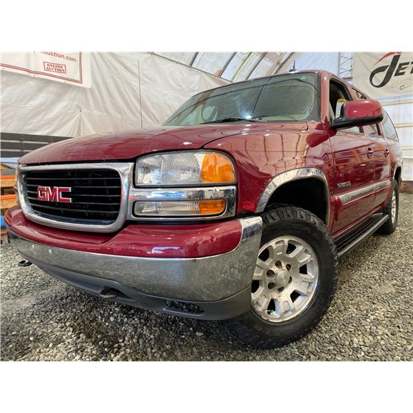 PARKSVILLE-2005 GMC YUKON XL  4WD 351402KMS "NO RESERVE" - D106609