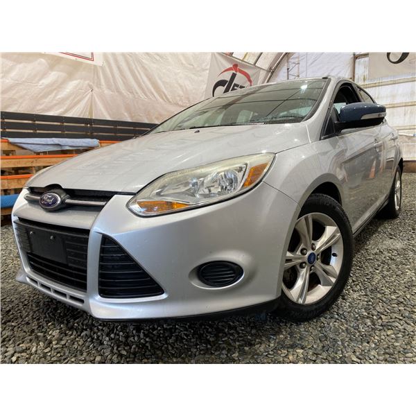 PARKSVILLE-2013 FORD FOCUS GREY  FWD 176642KMS - B140616