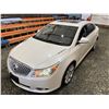 Image 4 : PARKSVILLE - 2010 BUICK LACROSSE WHITE 166024 KMS - B126925